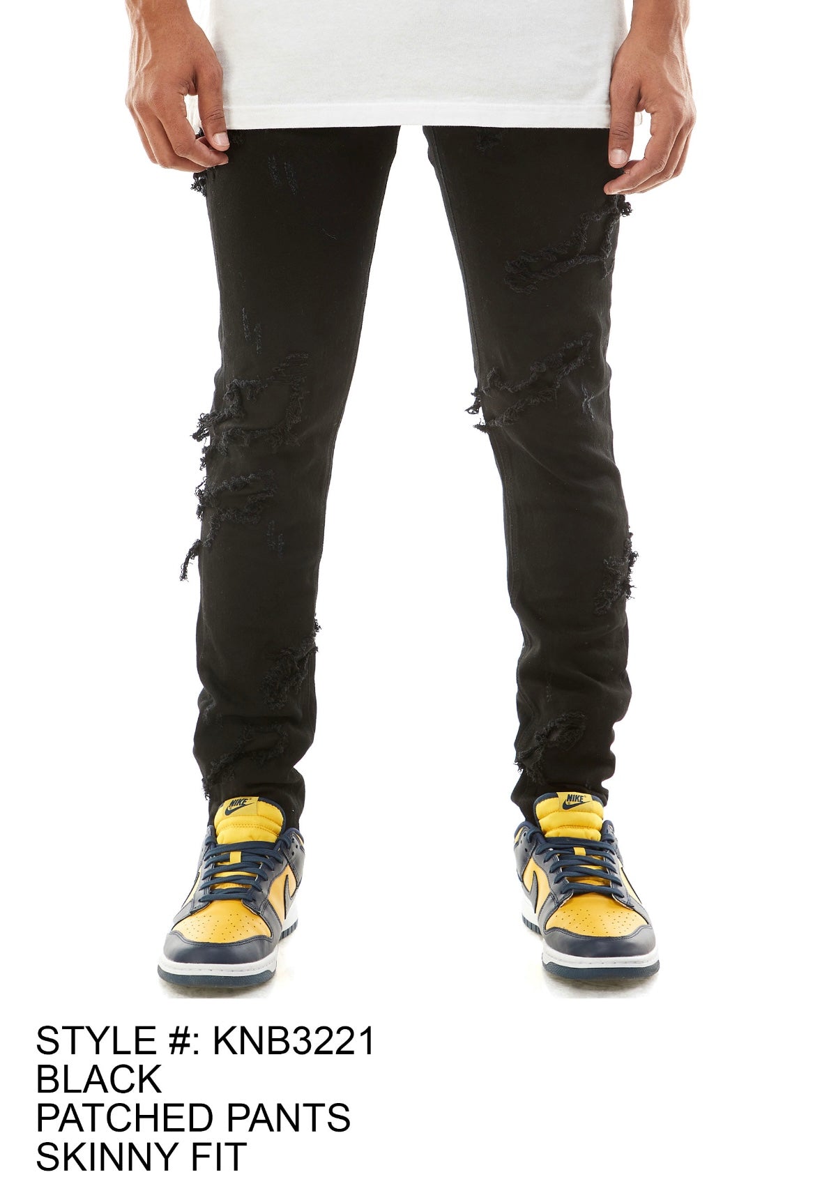 KDNK - KNB3221 Black Skinny Jean