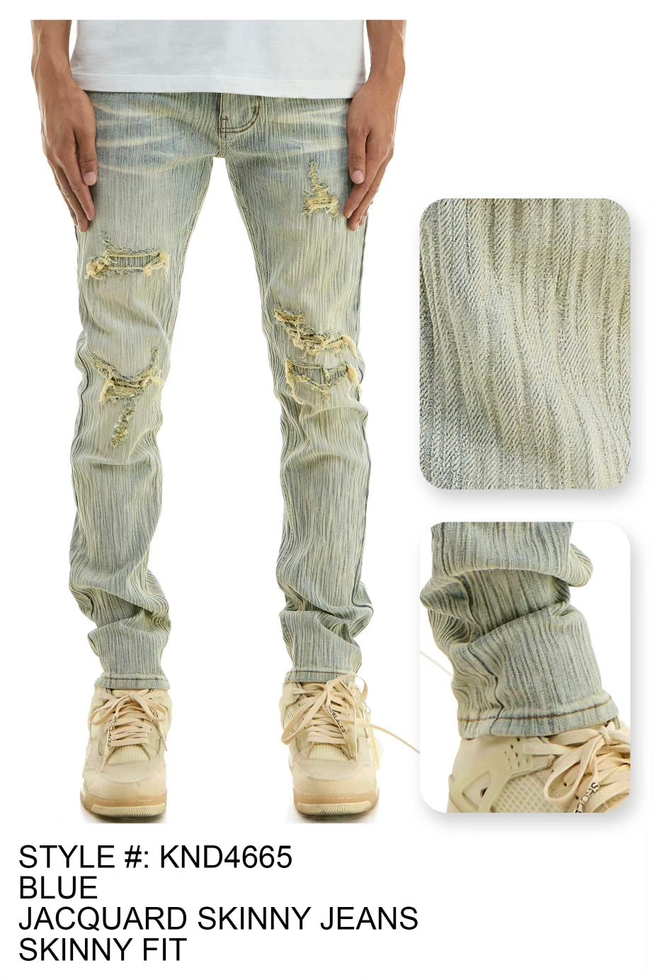 KDNK - KND4665 Blue Jean
