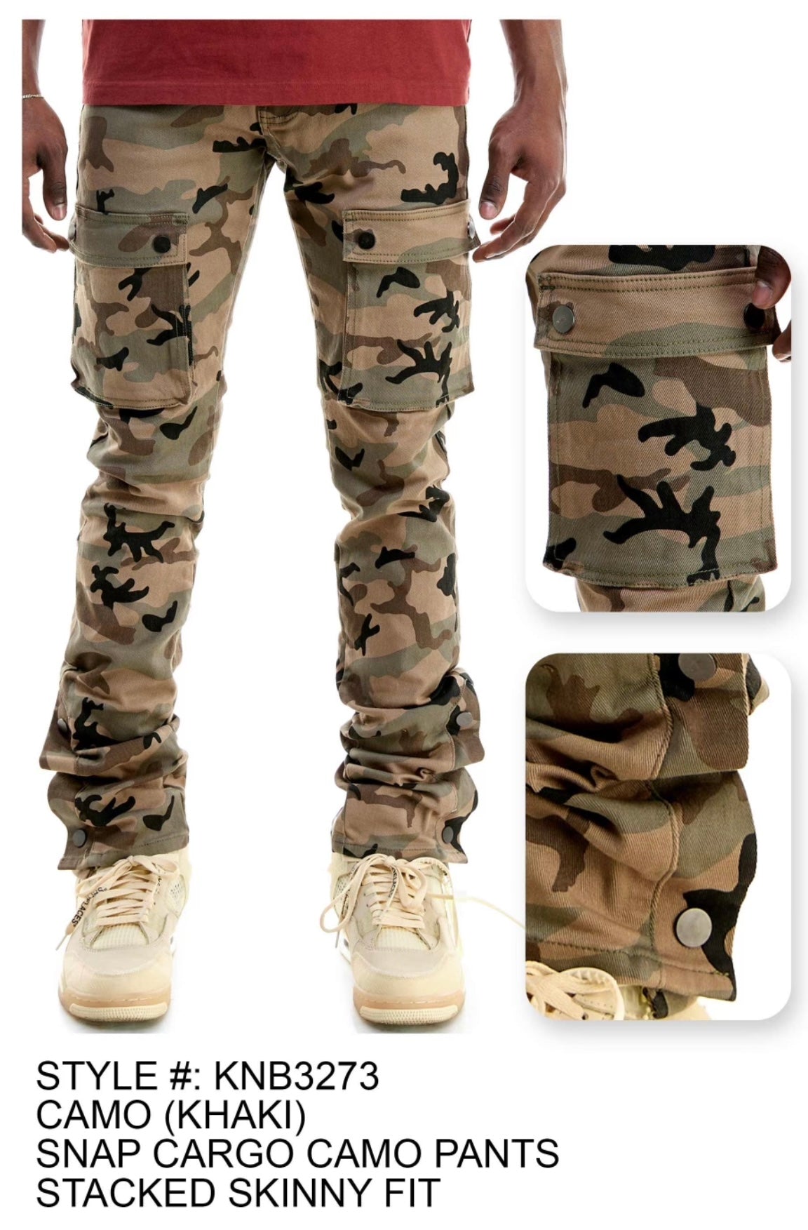 KDNK - KNB3273 Camo Jean