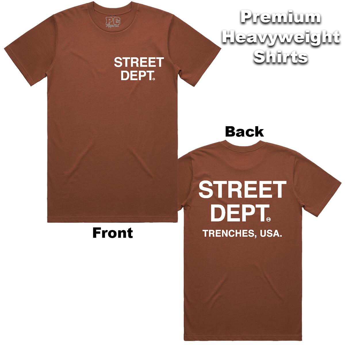 Street Dept - Clay Brown Tee