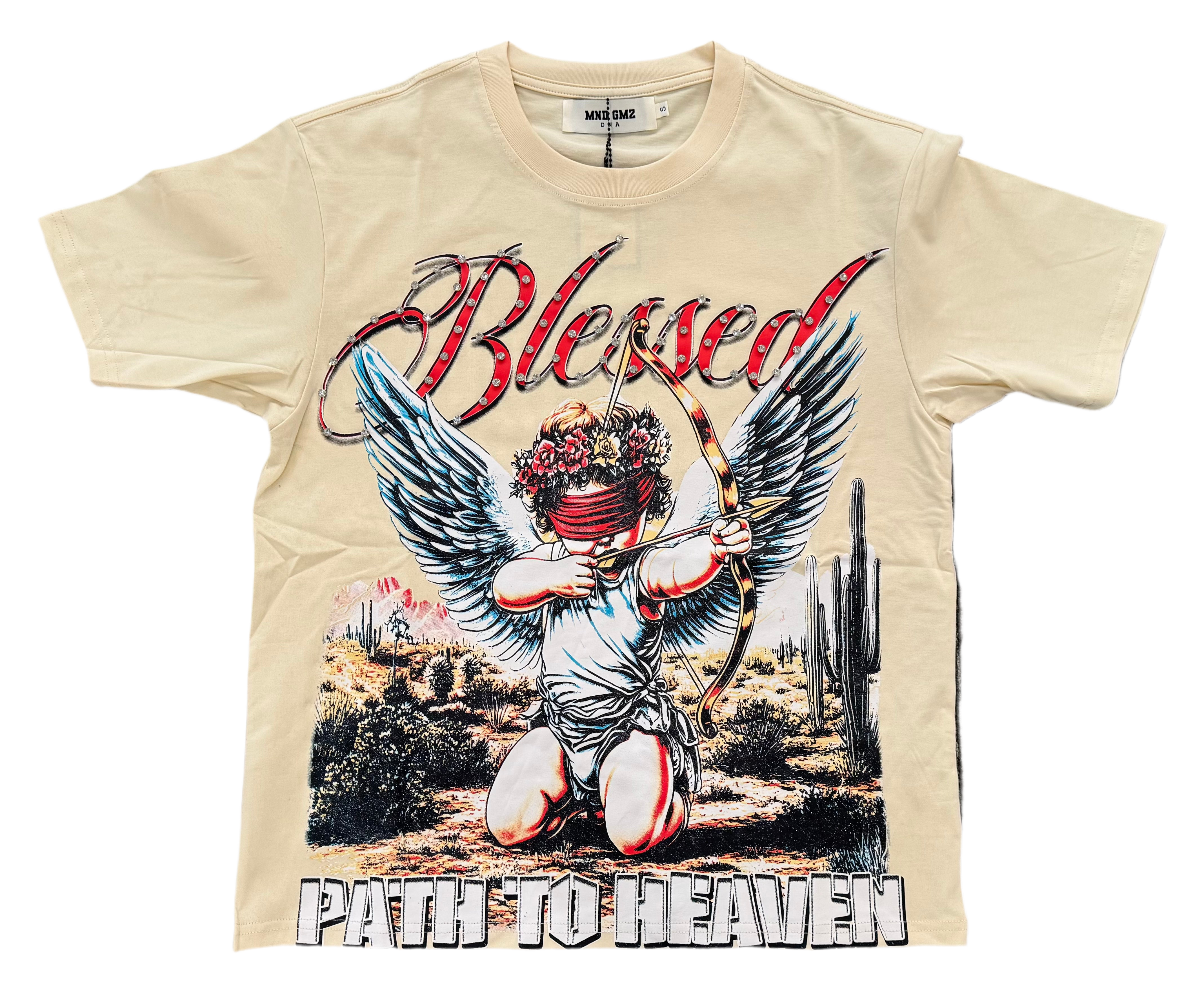 Mind Games - Bless Angel Khaki Tee