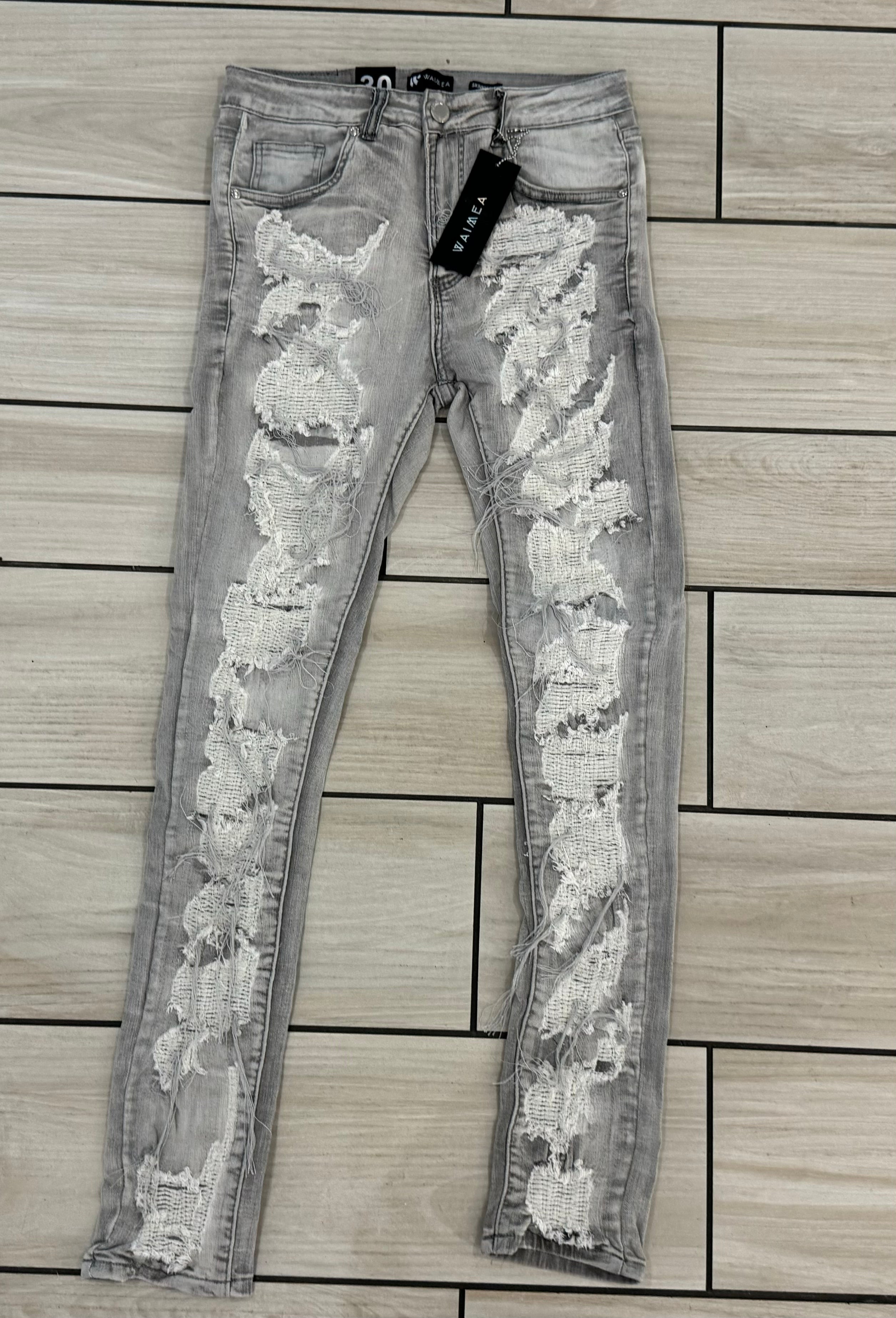 Waimea - M5827D Grey Jean