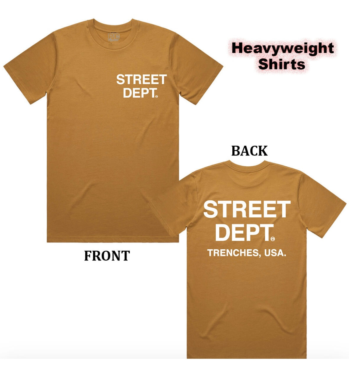 Street Dept - Camel Tee