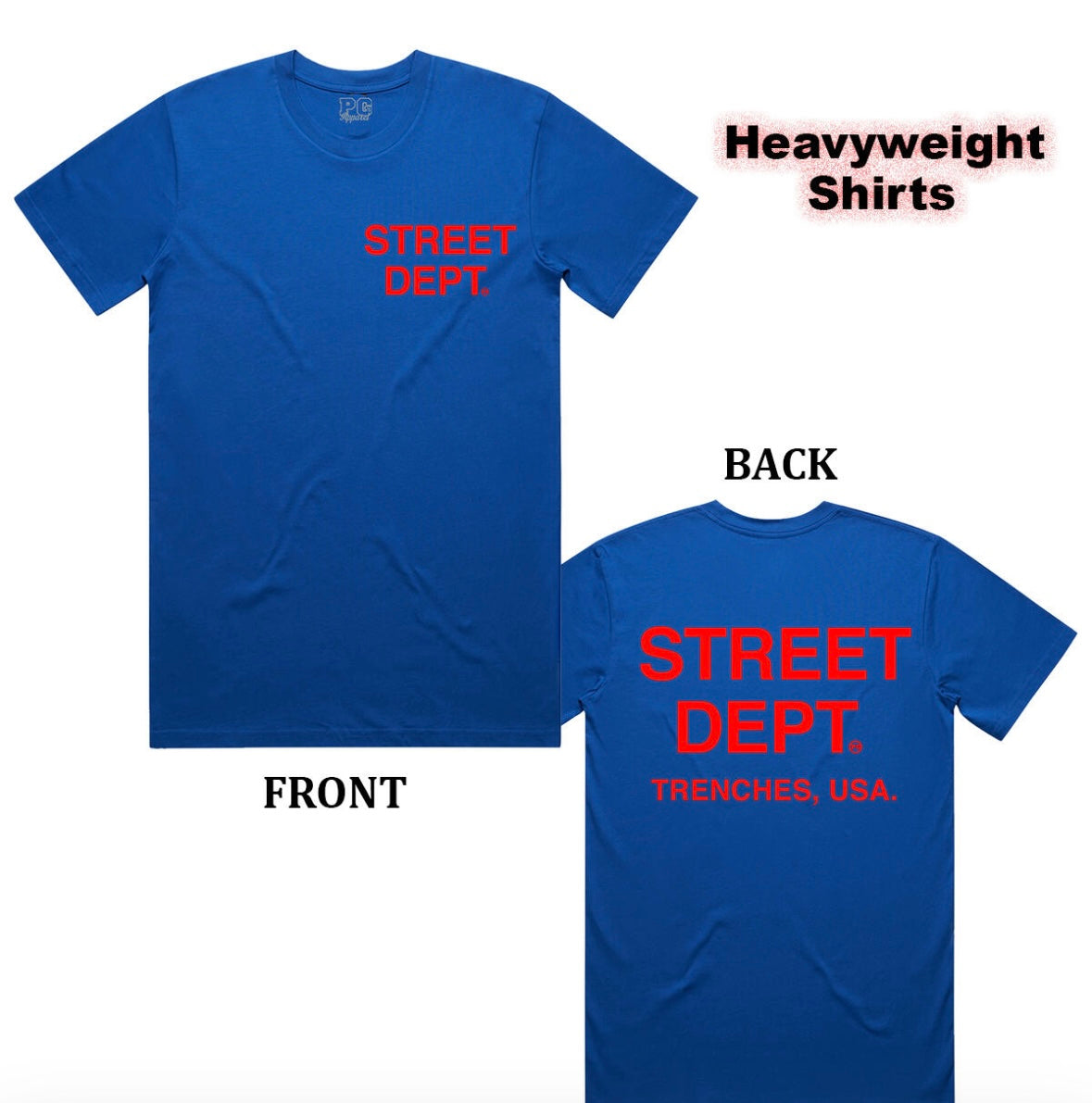 Street Dept - Royal Red Tee