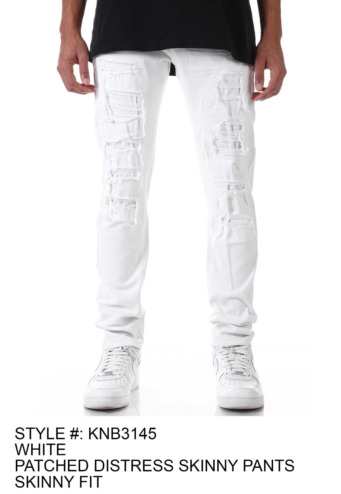 KDNK - KNB3145 White Jean