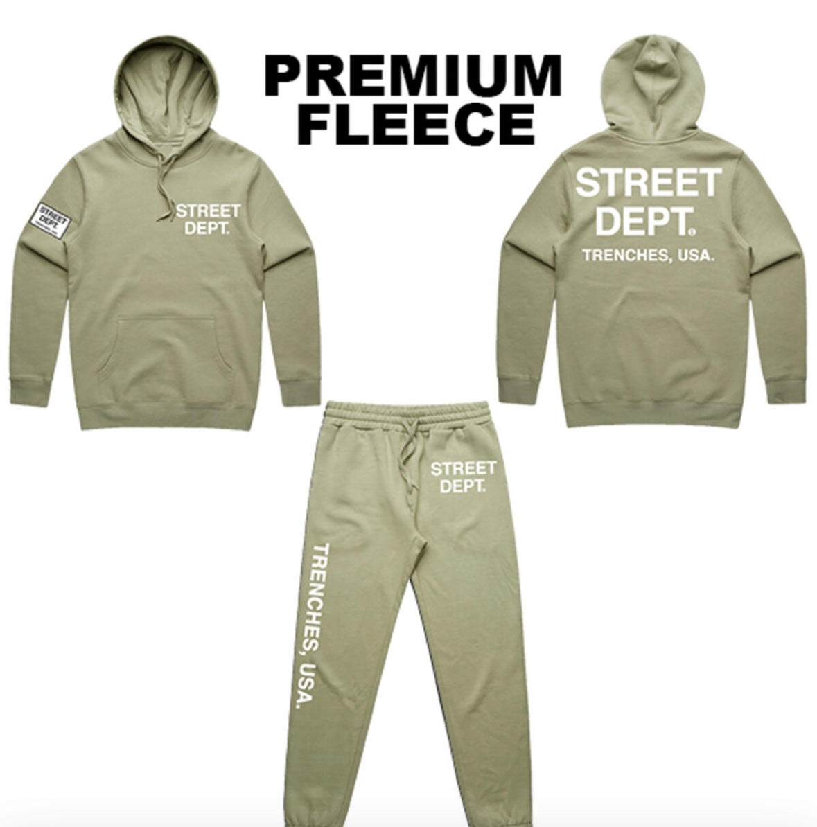 Street Dept - Pistachio Jogger Set