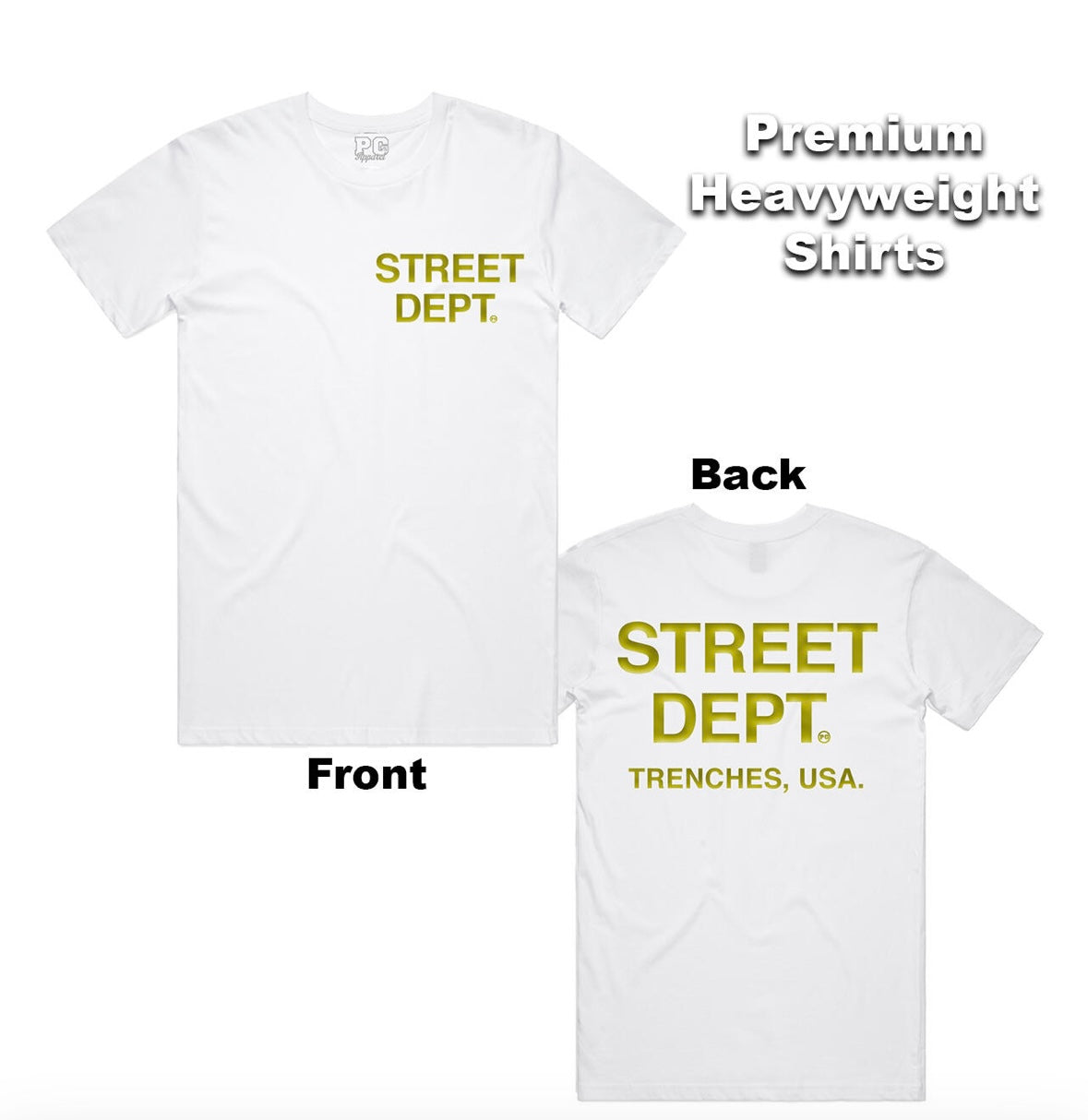 Jordan Retro 11 DMP - Street Dept White / Gold Tee