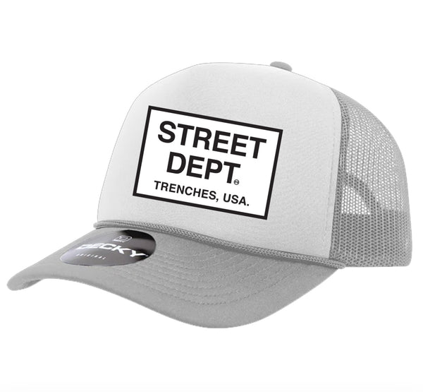 Street Dept - Hat Grey / White