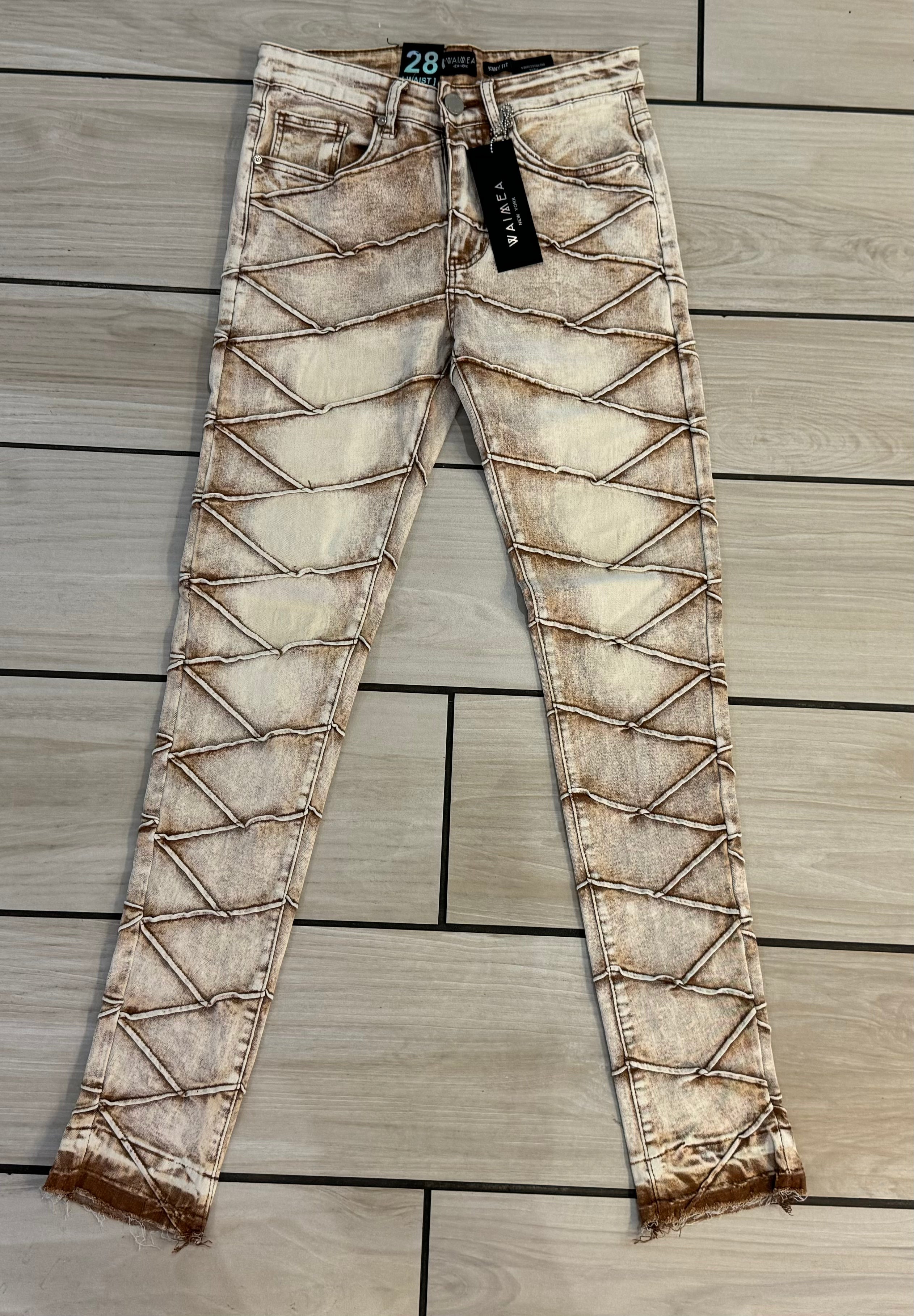 Waimea - M5937D Brown Wash Jean