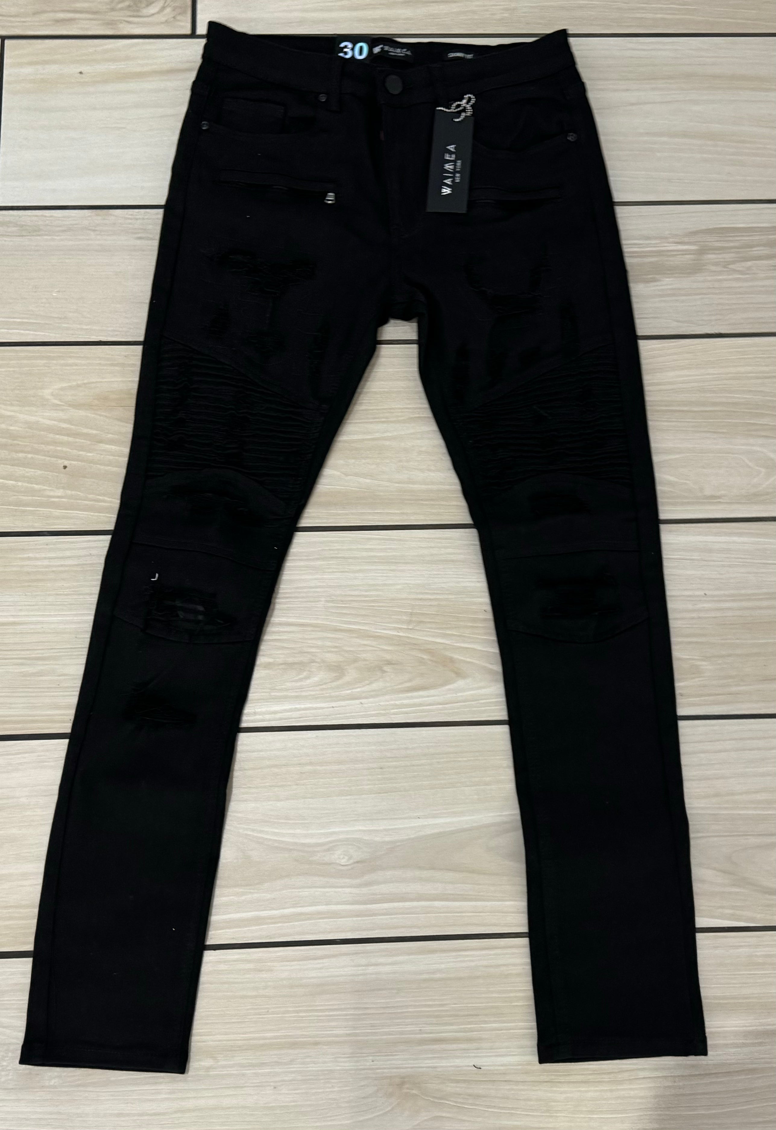 Waimea - M5904D Black / Black Jean