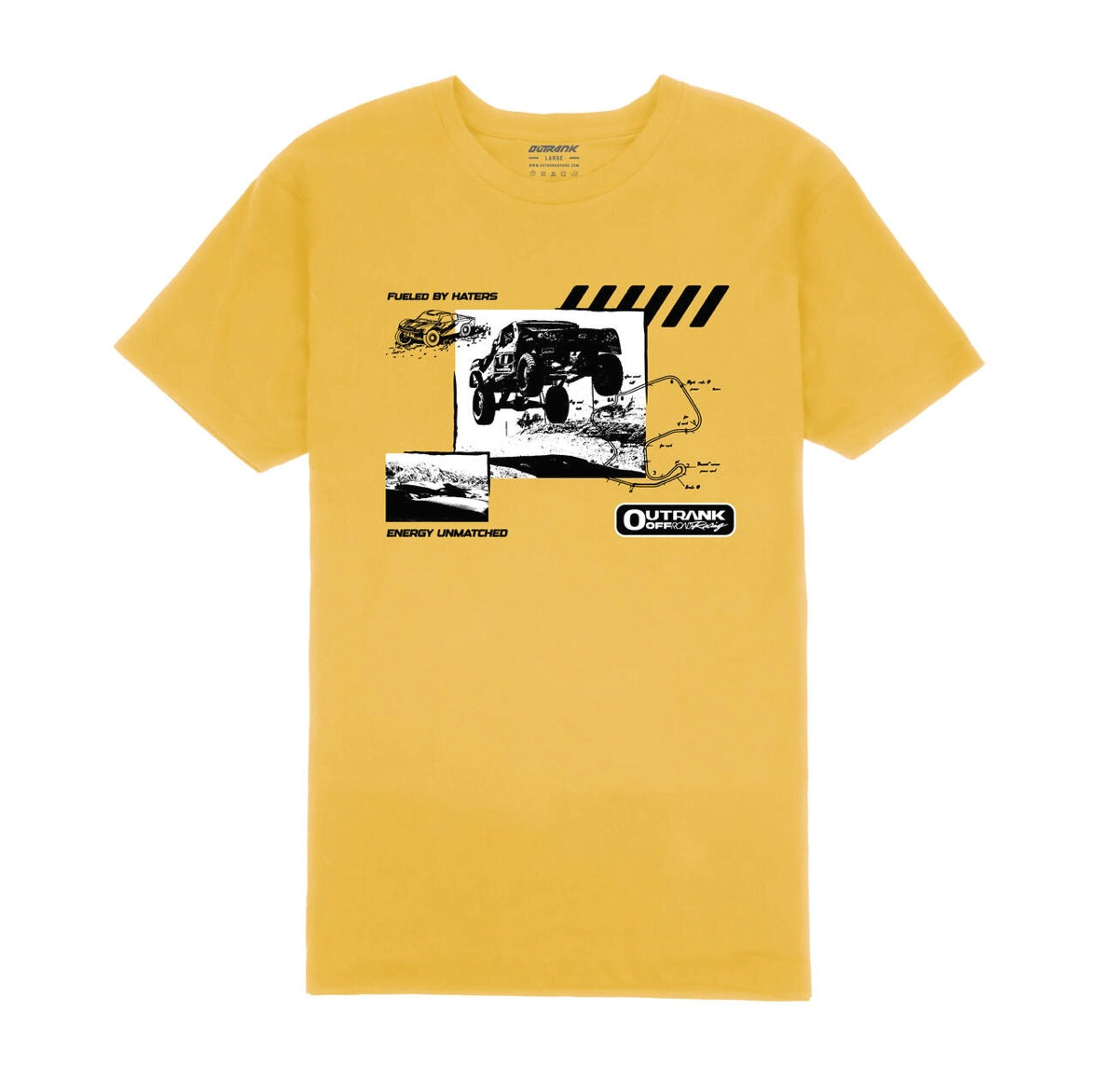 Outrank - Fueled By Gold Tee
