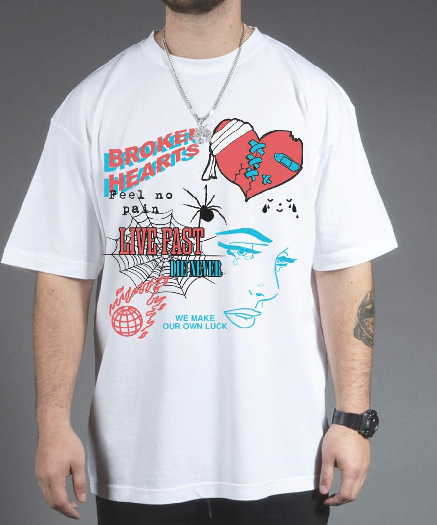 27 Club - Peel No Pain White Tee