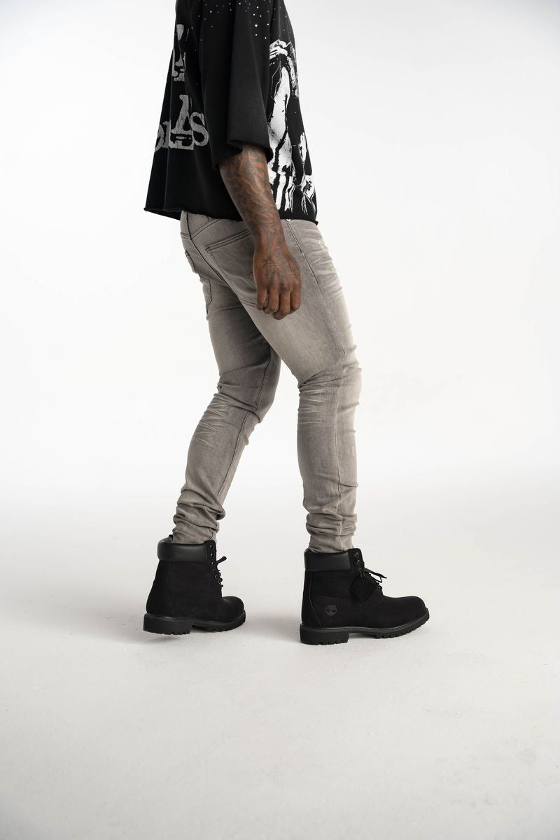 Relapse - Grey Skinny Jean