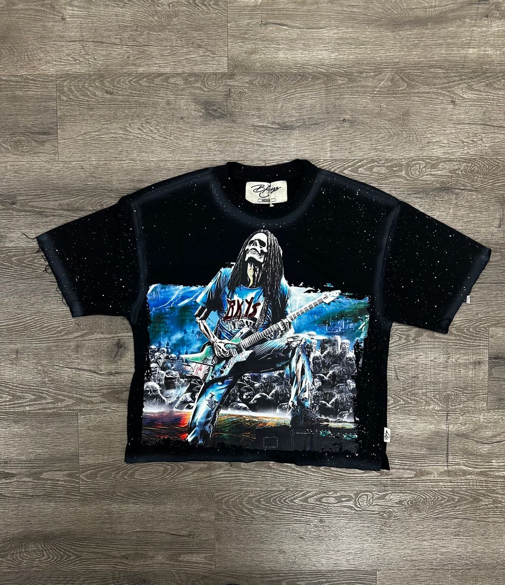 BKYS - Fear No Art Black Crop Tee