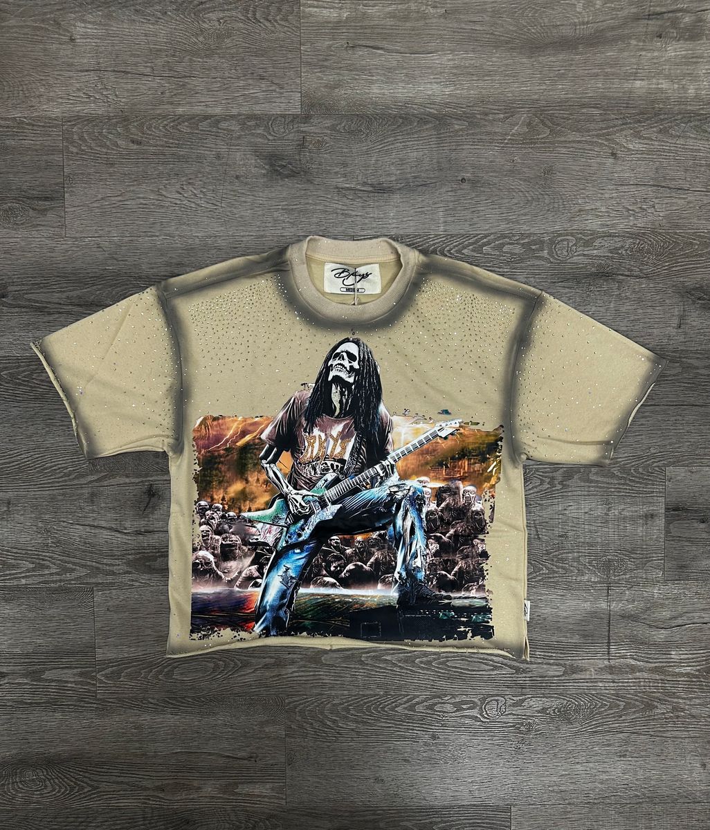 BKYS - Fear No Art Blue Glow Crop Ter