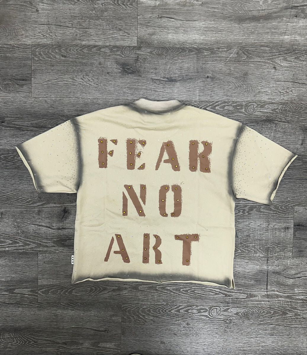 BKYS - Fear No Art Blue Glow Crop Ter