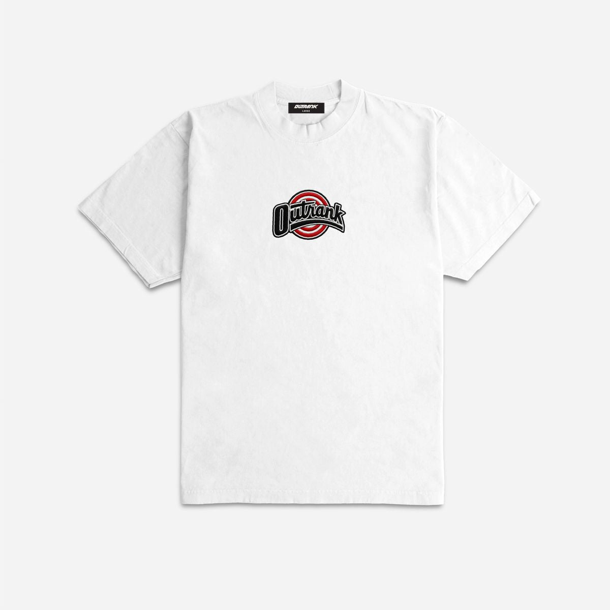 Outrank - Bullseye Tune Squad White Tee