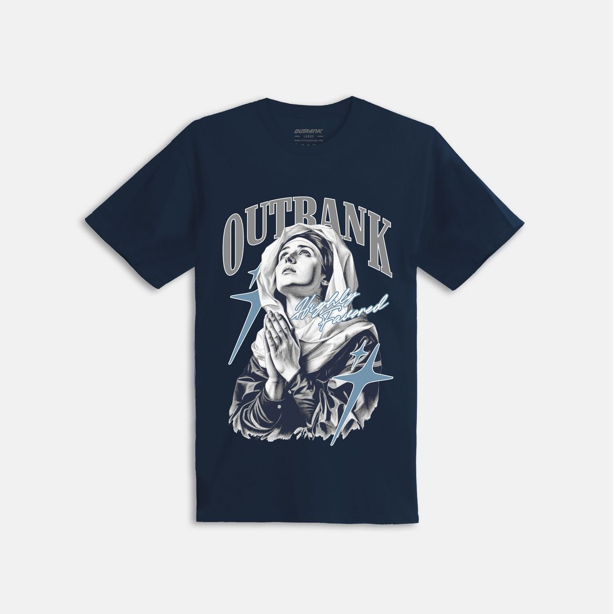 Jordan 3 True Blue T-Shirt Outrank - Highly Favored Navy Tee