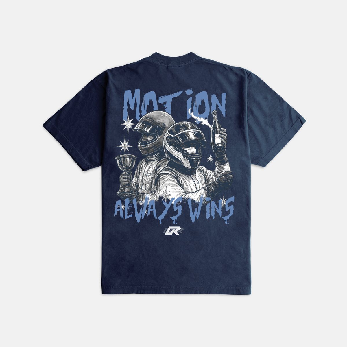 Jordan 3 True Blue T-Shirt Outrank - Motion Always Wins