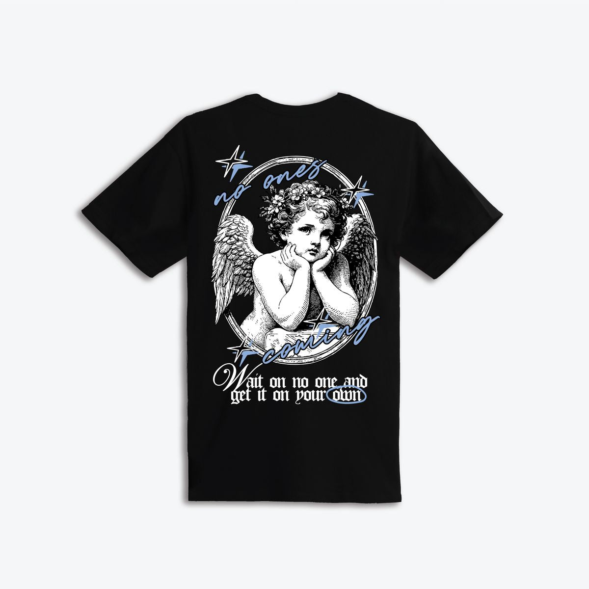 Jordan 3 True Blue T-Shirt Outrank - Wait On No One Navy Tee