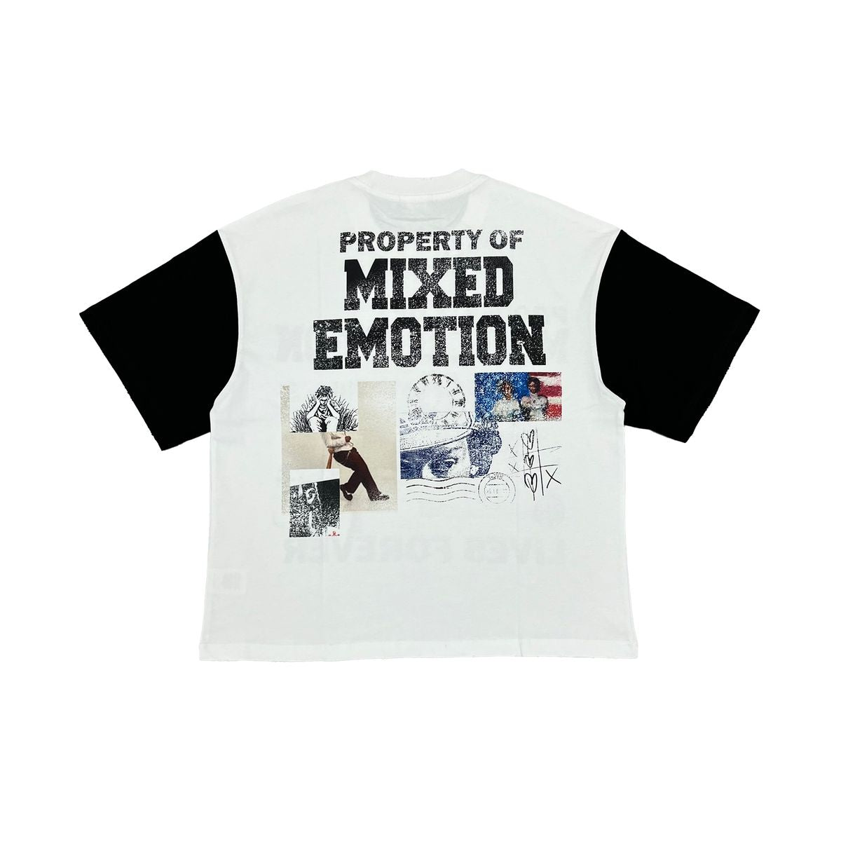 Mixed Emotions - Property White Tee