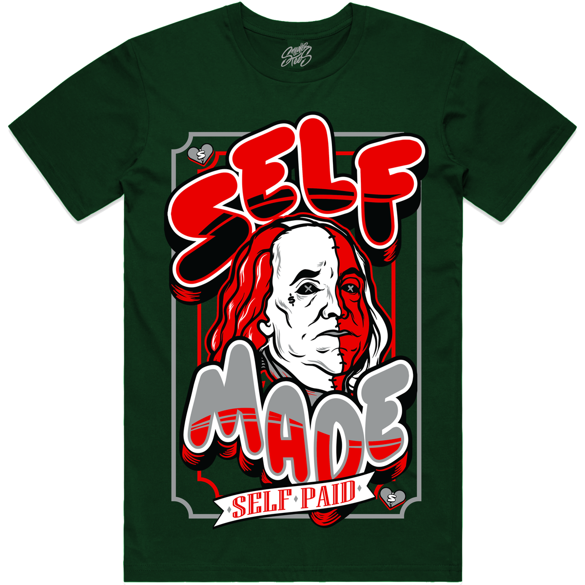 Jordan 4 Oxidized Green 4s Shirt Self Made Green Tee