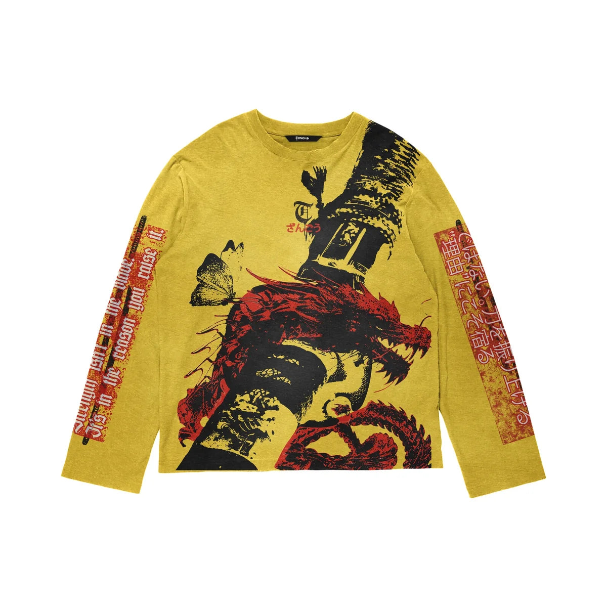 TRNCHS - Revenge Yellow Crewneck