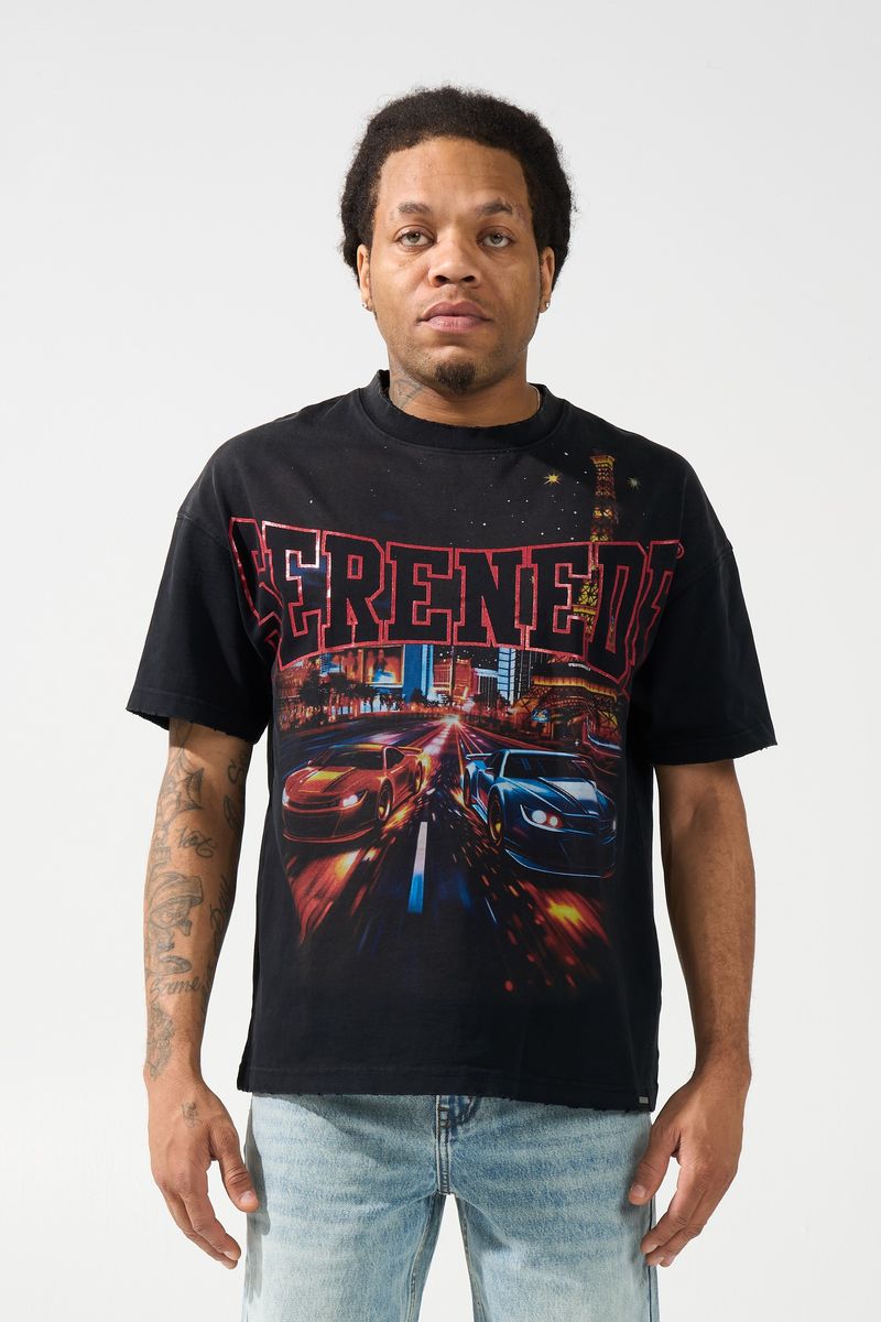 Serenede - Project Race Car Black Tee