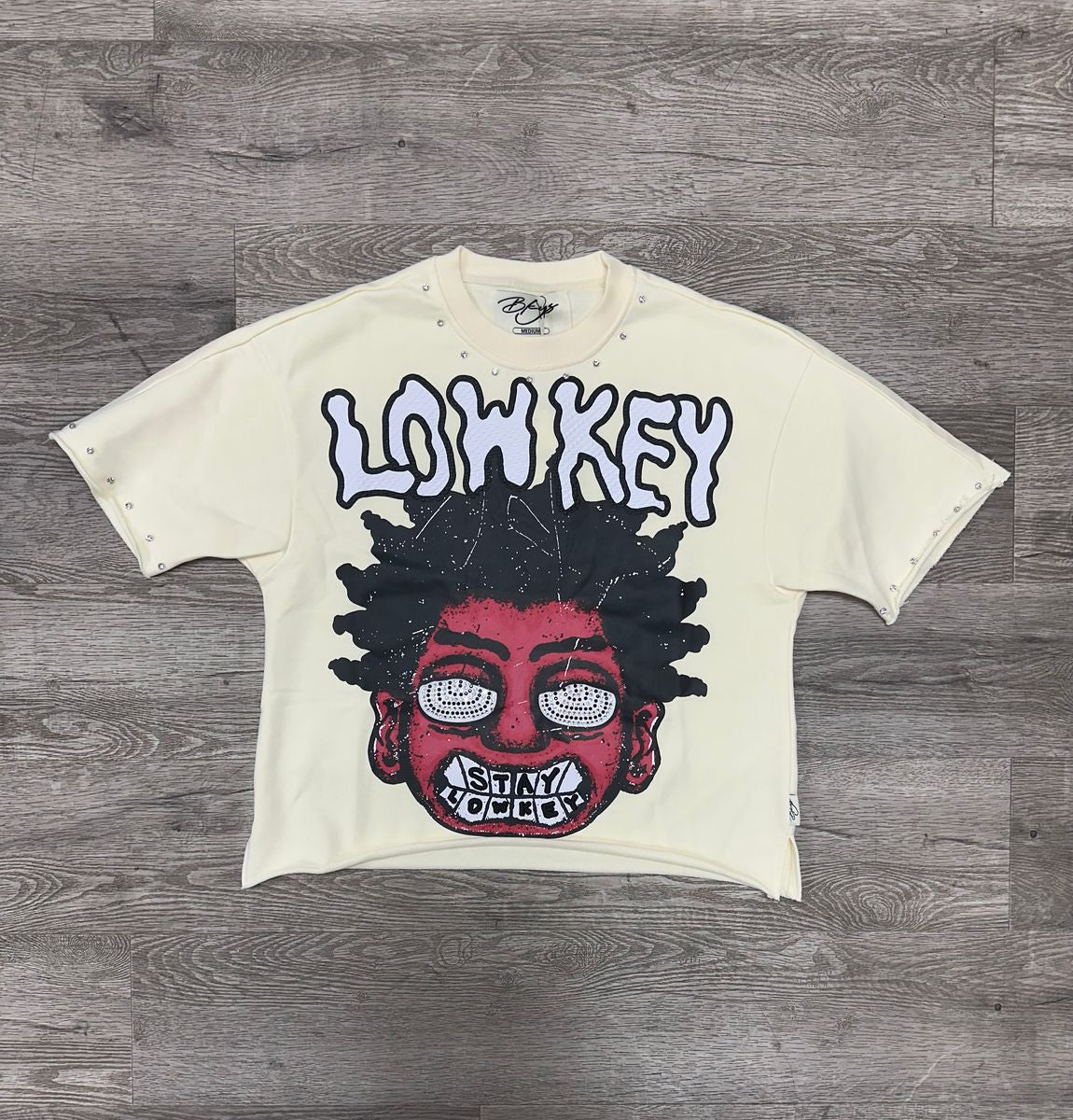 BKYS - Low Key Khaki Crop Tee