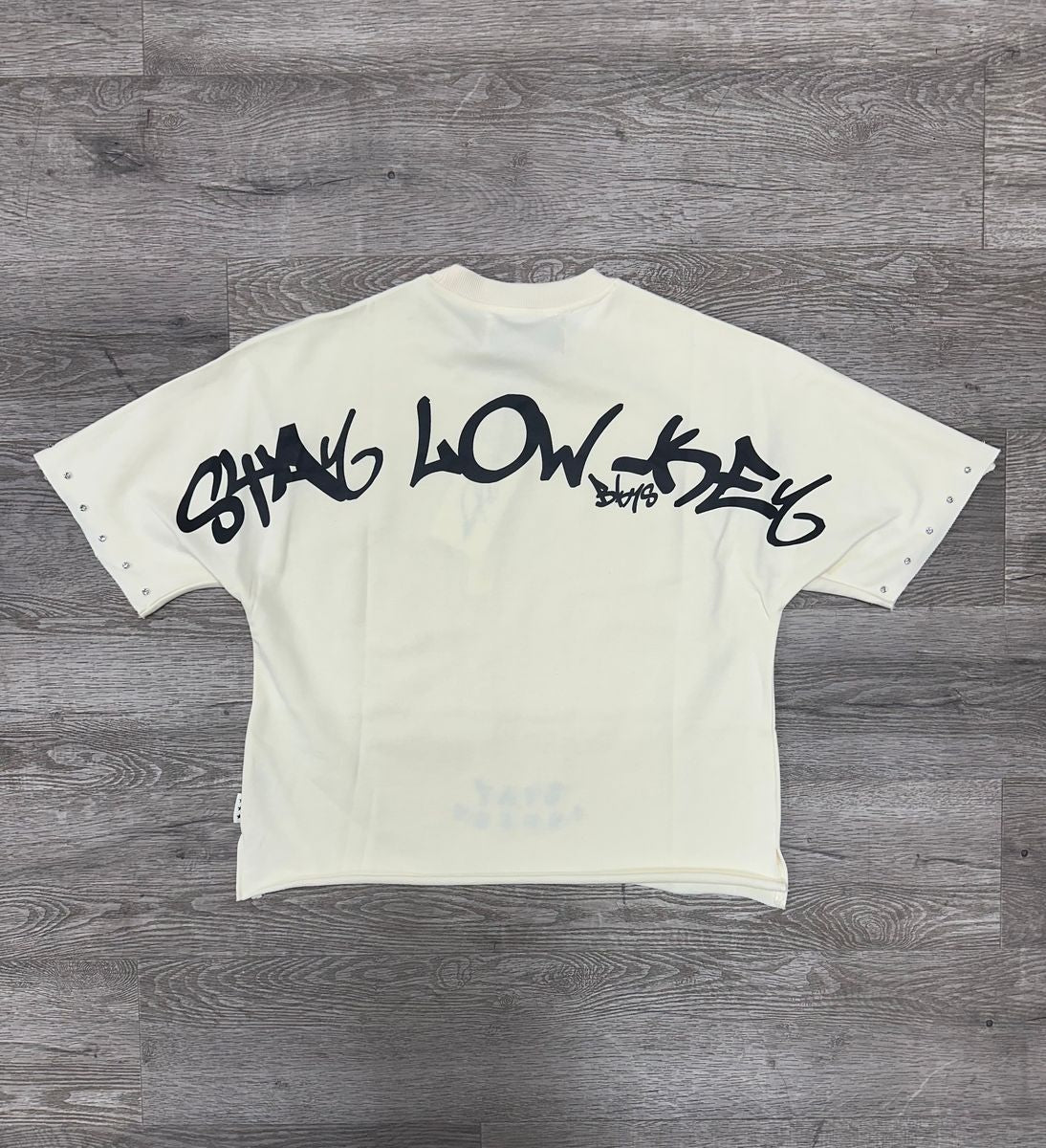 BKYS - Low Key Khaki Crop Tee