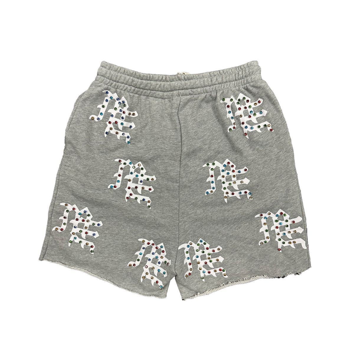 Mixed Emotions - Grey Me Logo Shorts