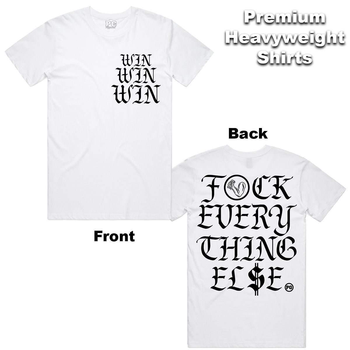 POG - Win Win Win White Tee