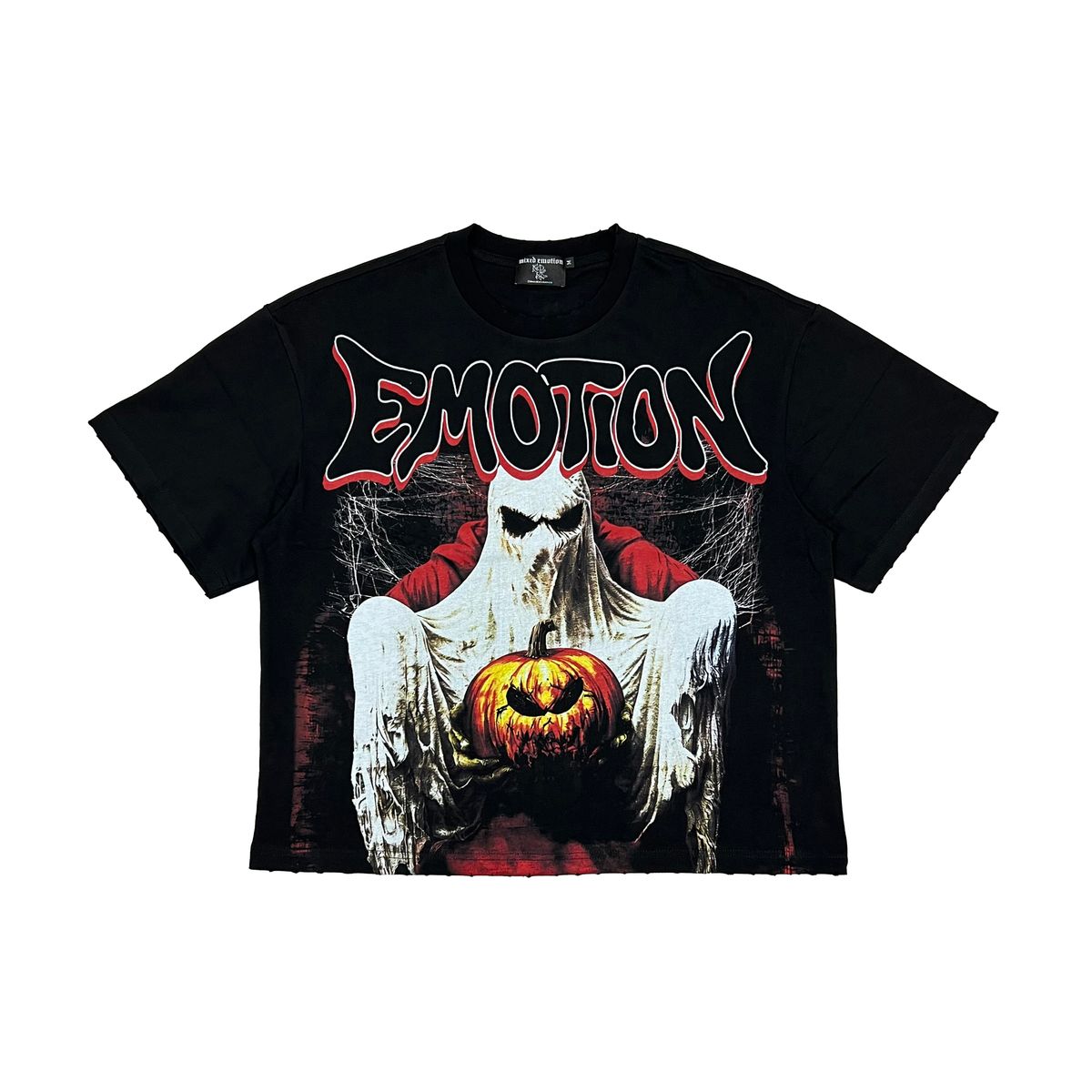 Mixed Emotions - Ghost Black Tee