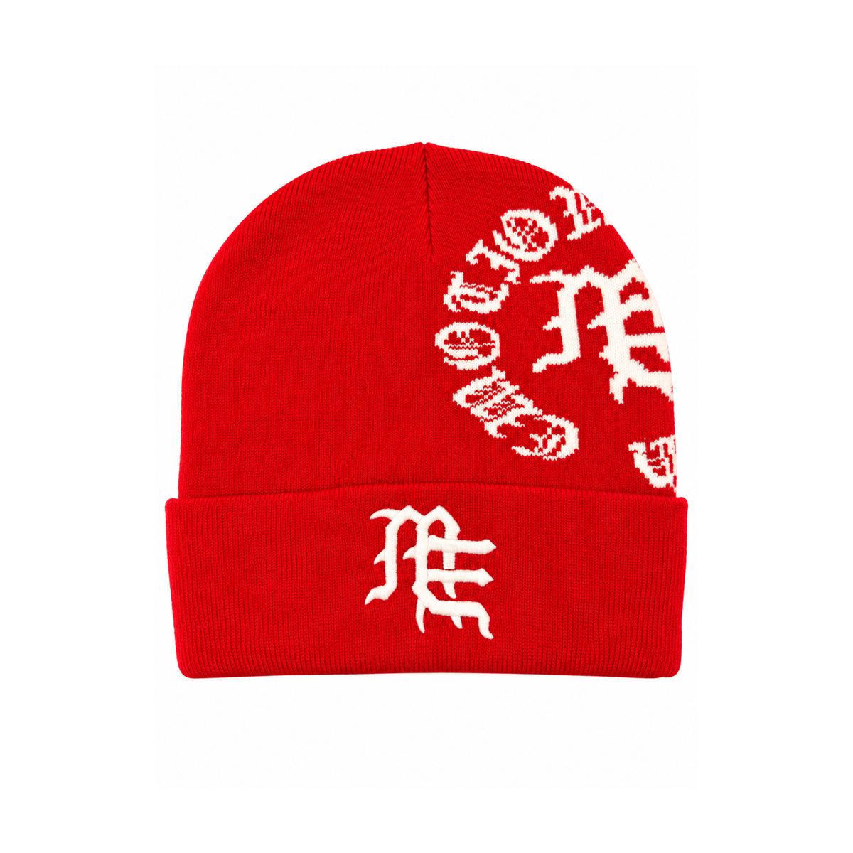 Mixed Emotions - Red Logo Beanie