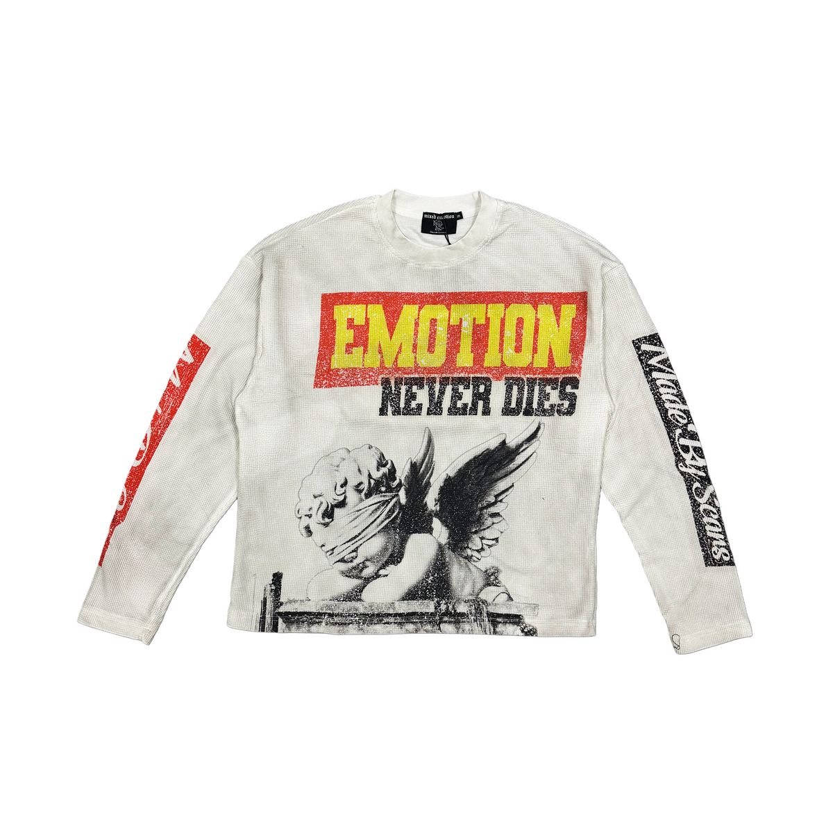 Mixed Emotions - Dreams Long Sleeve White Tee