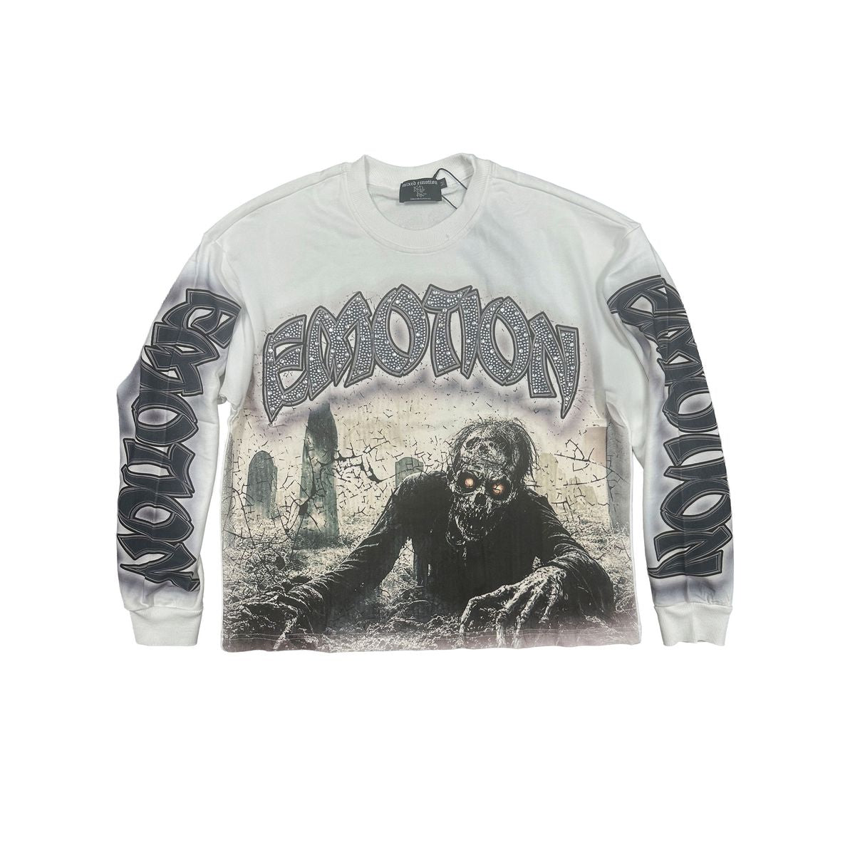 Mixed Emotions - Resurrection White Long Sleeve