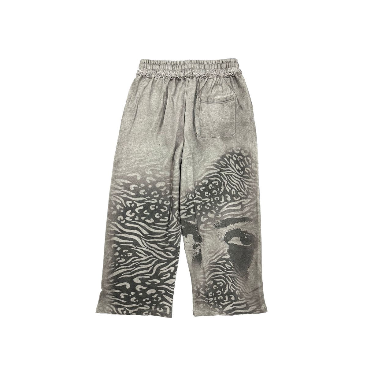 Mixed Emotions - Cream Stripped Sweatpants