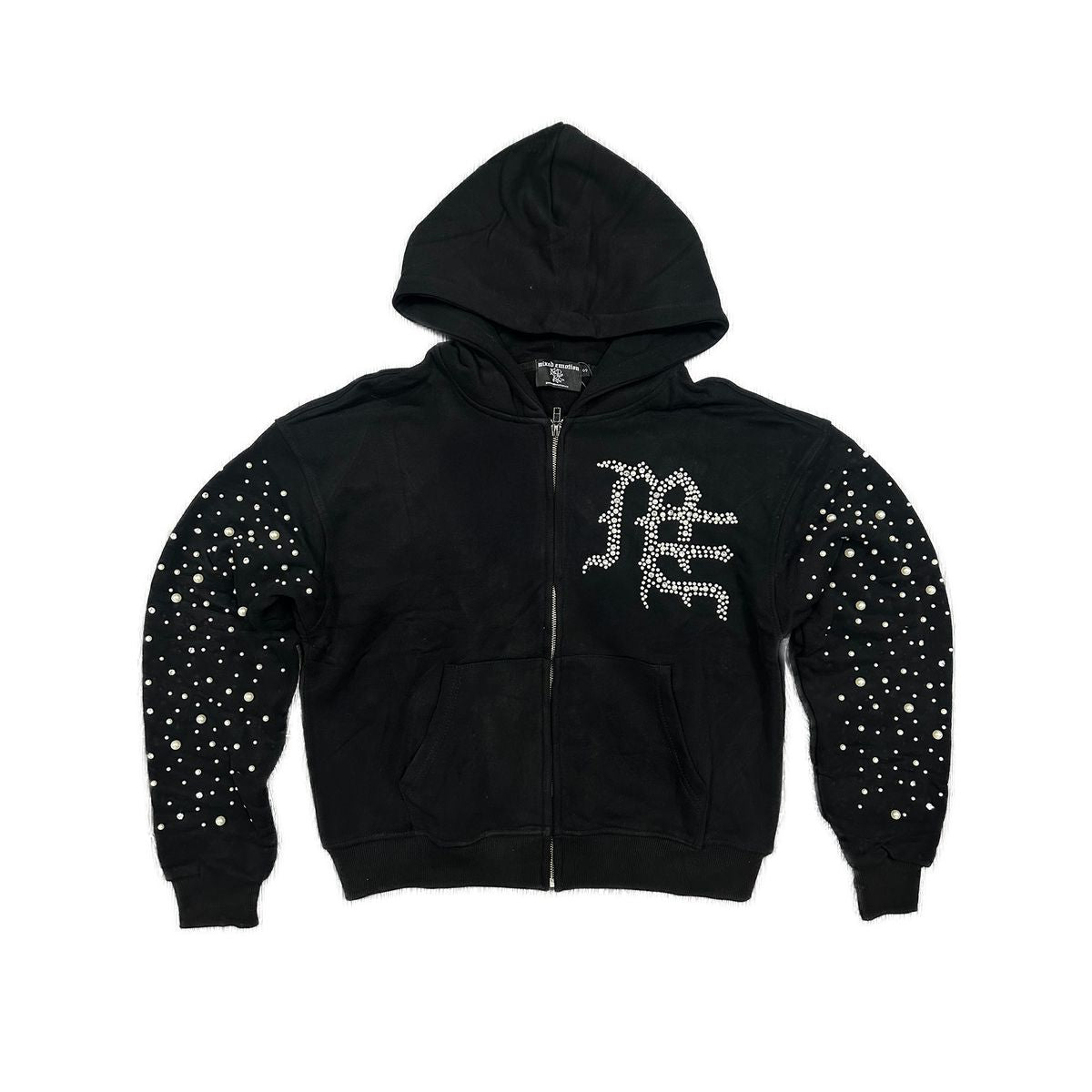 Mixed Emotions - Pearl Black Hoodie