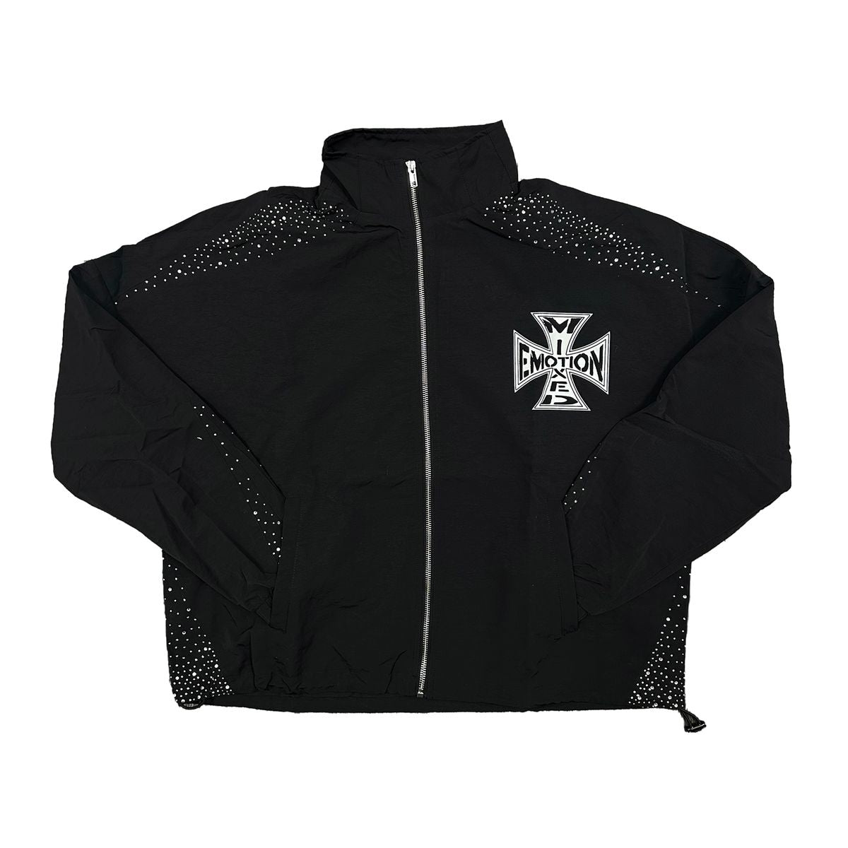 Mixed Emotions - West Coast Black Nylon Jacket