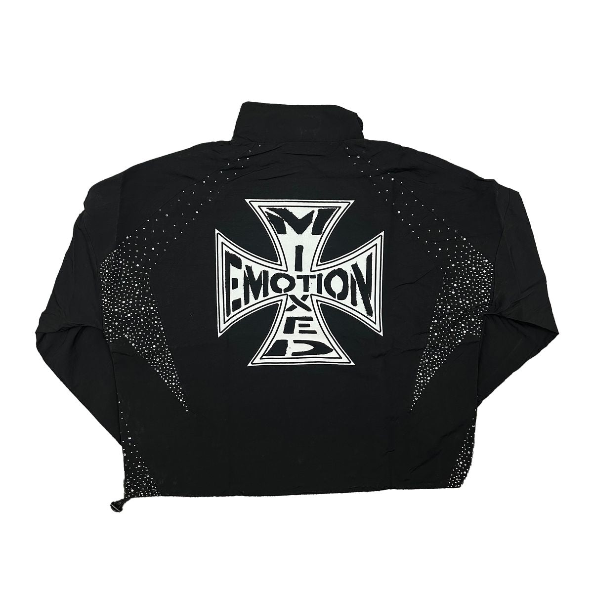 Mixed Emotions - West Coast Black Nylon Jacket