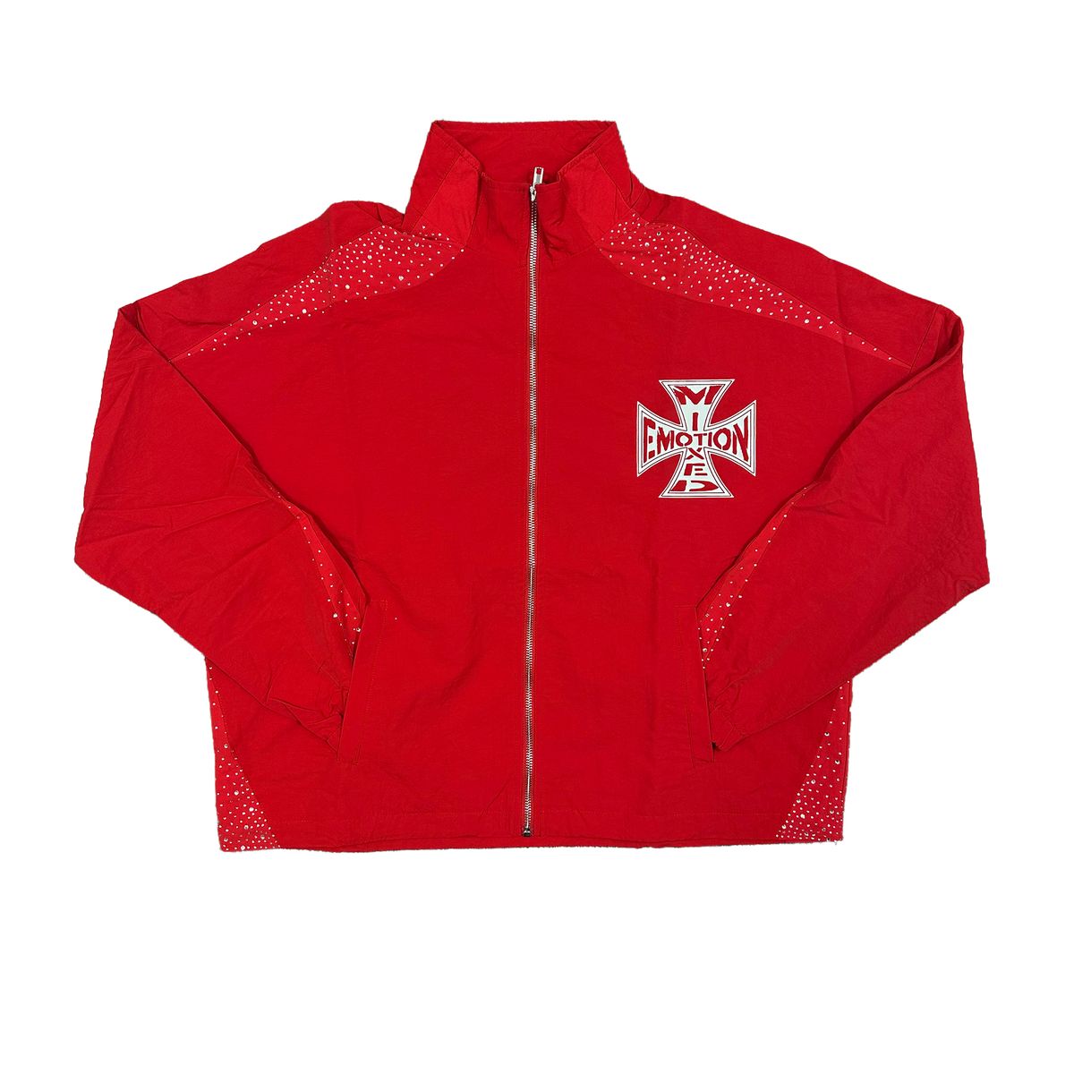 Mixed Emotions - West Coast Red Nylon Jacket