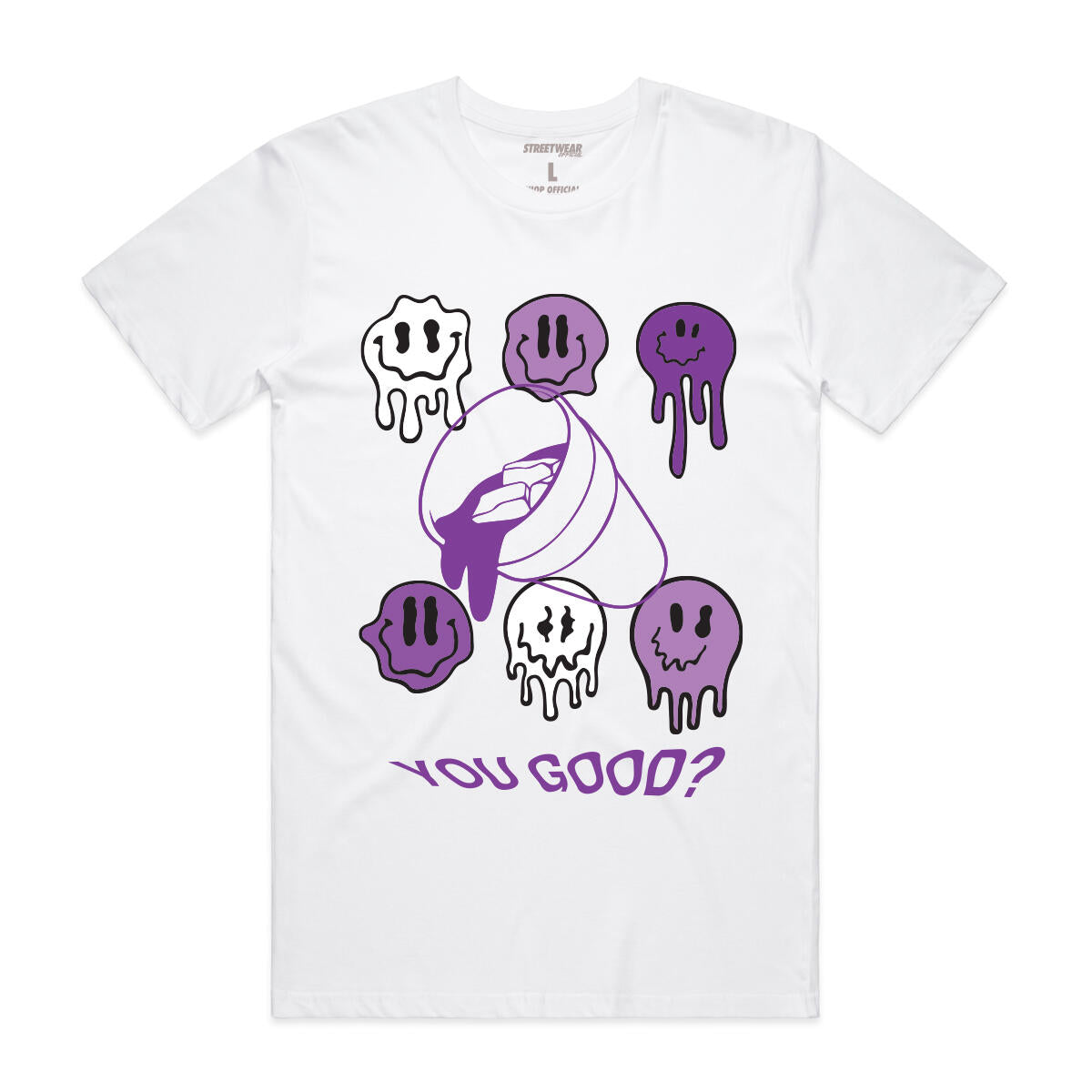 Streetwear - You Good White Tee