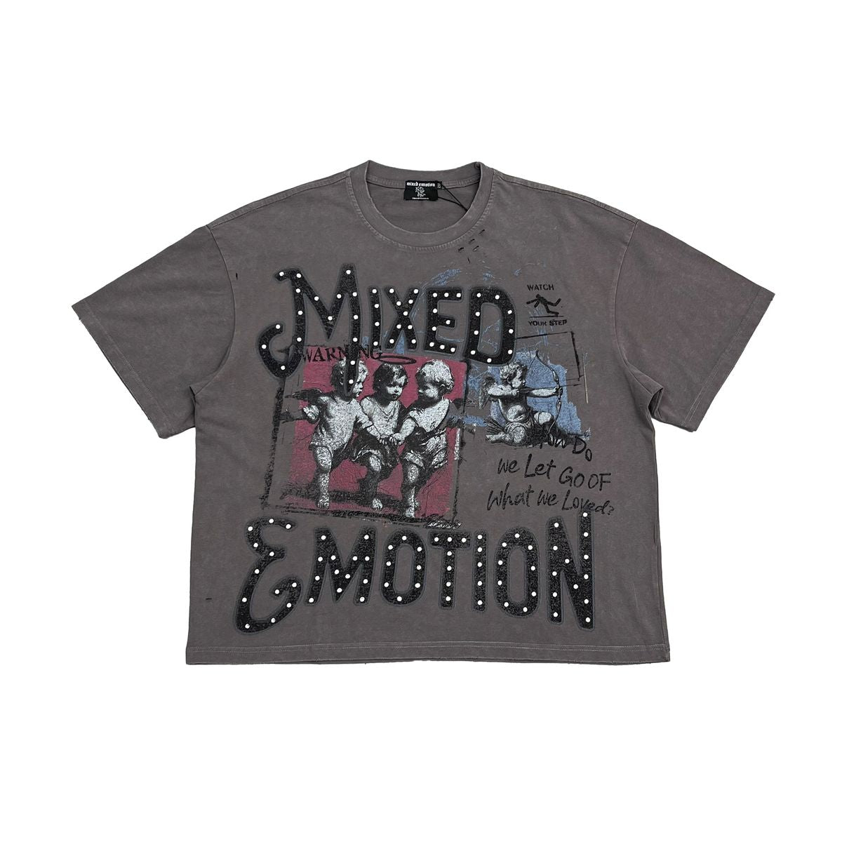 Mixed Emotions - Friends Grey Tee