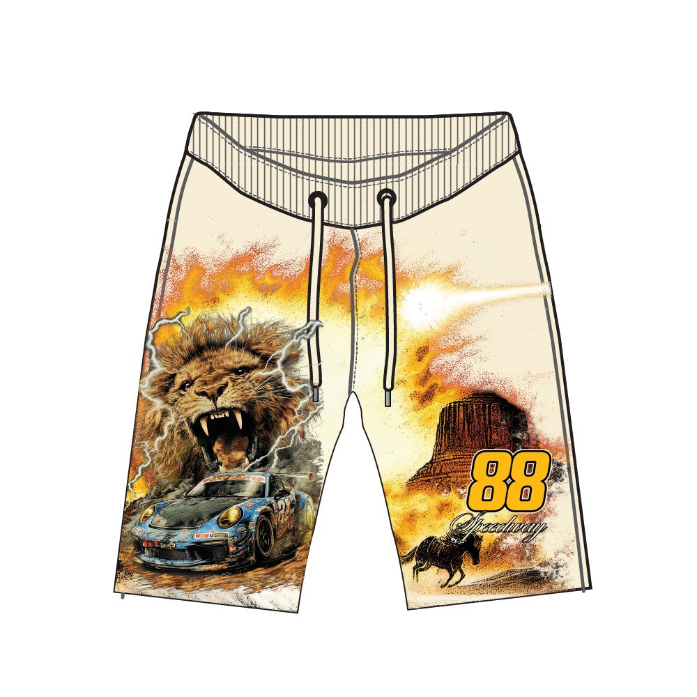 Majestik - Tapestry Eggshell Short