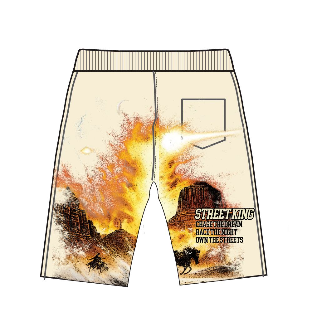 Majestik - Tapestry Eggshell Short