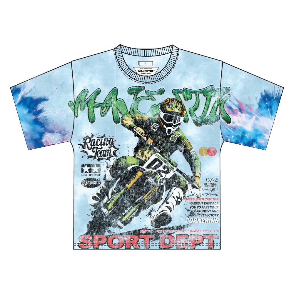Majestik - Tapestry Light Blue Jersey