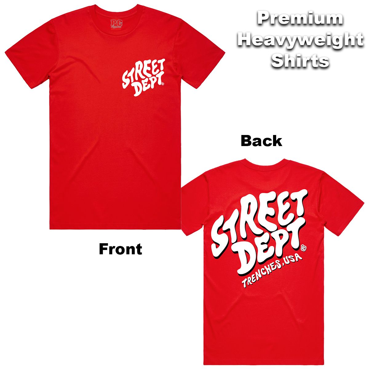 Street Dept - Crazy Red Tee