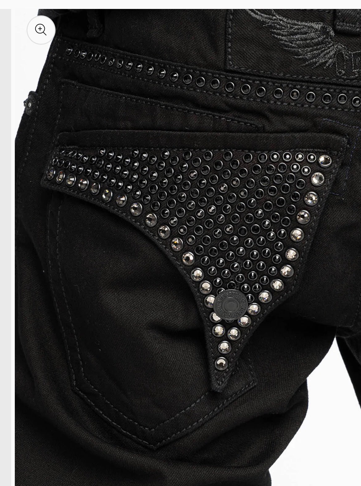 Robins - Jean Black Diamond Jet Black Skinny Jean