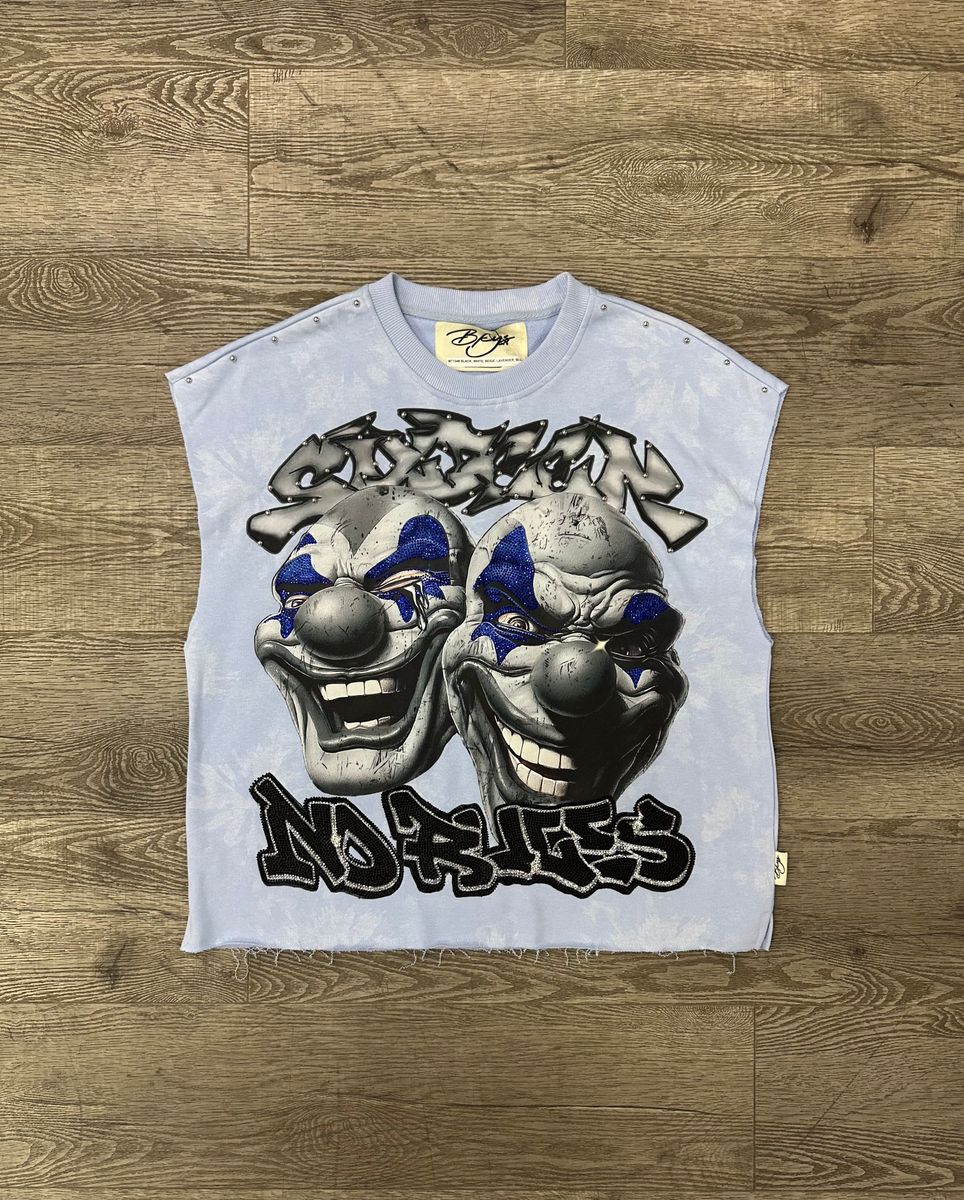 BKYS - Clowns No Rules Sky Blue Sleeveless