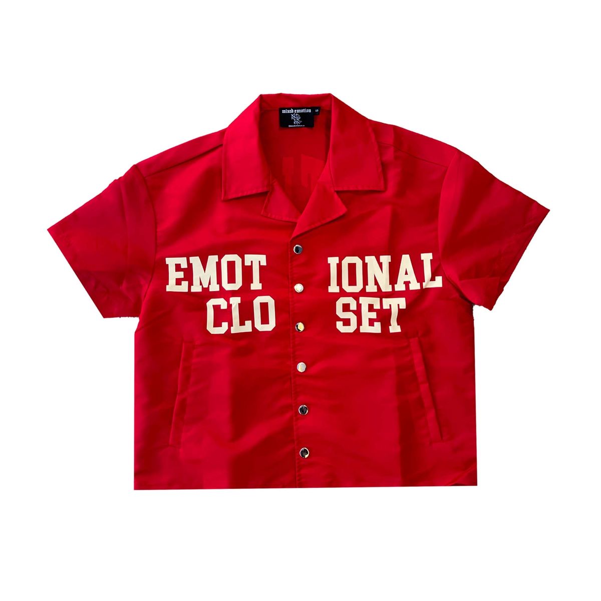 Mixed Emotions - Backyard Nylon Red Shirt